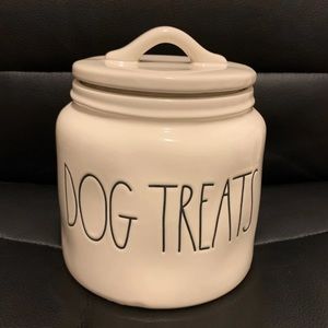 Rae Dunn Dog Treats Container